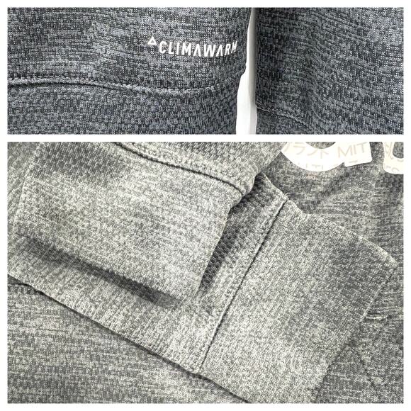 Adidas Sweatshirt Men's Small Gray Logo Graphic Print Pullover Hoodie Athleisure - Picture 3 of 7